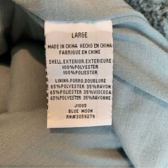 Thread + Supply Blue Moon Sherpa Knit Quarter Zip Pullover - Picture 2 of 10